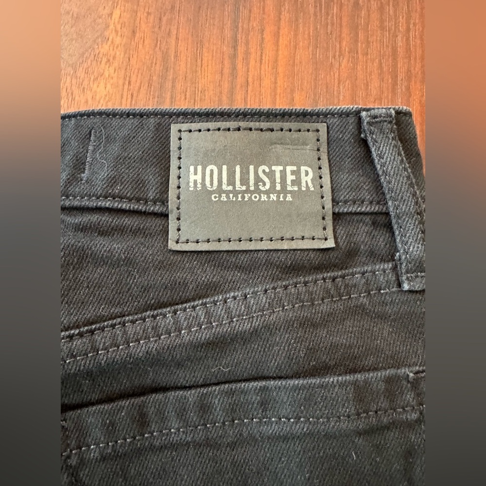 Hollister Black Ankle Jeans 25x25 EUC - Picture 5 of 6